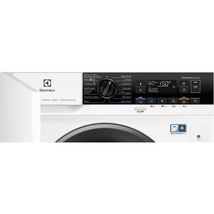 Electrolux - Пералня със сушилня за вграждане - EW7W368SI