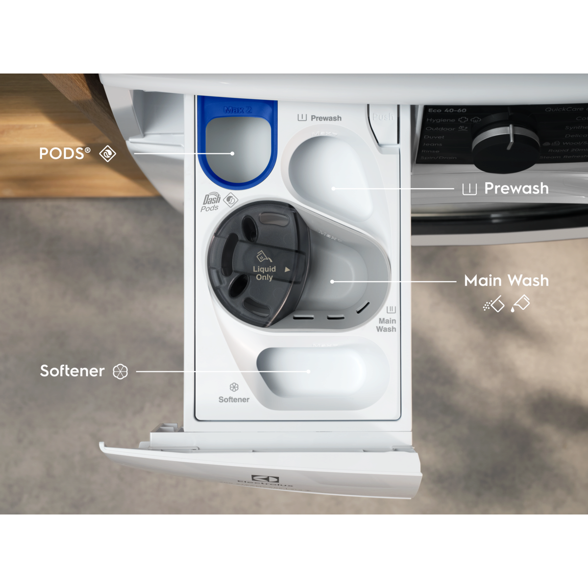 Electrolux - Пералня с предно зареждане - EW7F3484UE