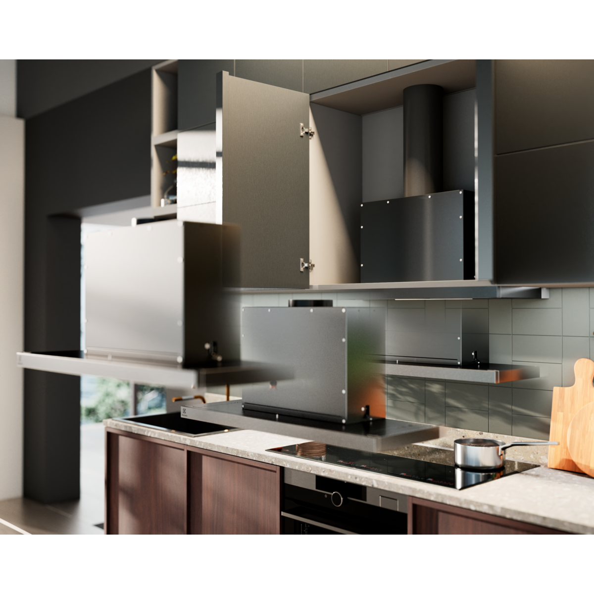 Electrolux - Абсорбатор за вграждане - LFP326FB