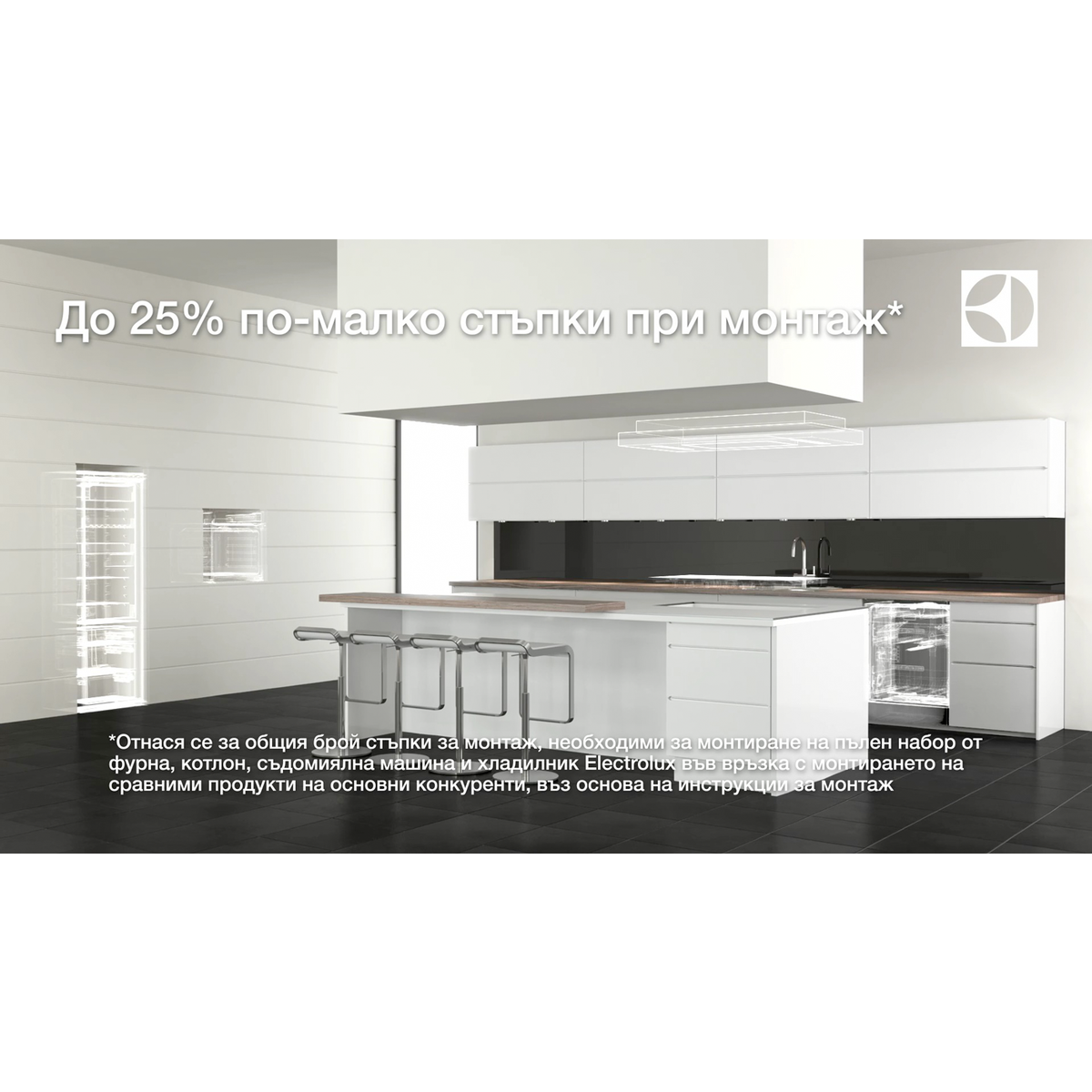 Electrolux - Абсорбатор за вграждане - LFG716R